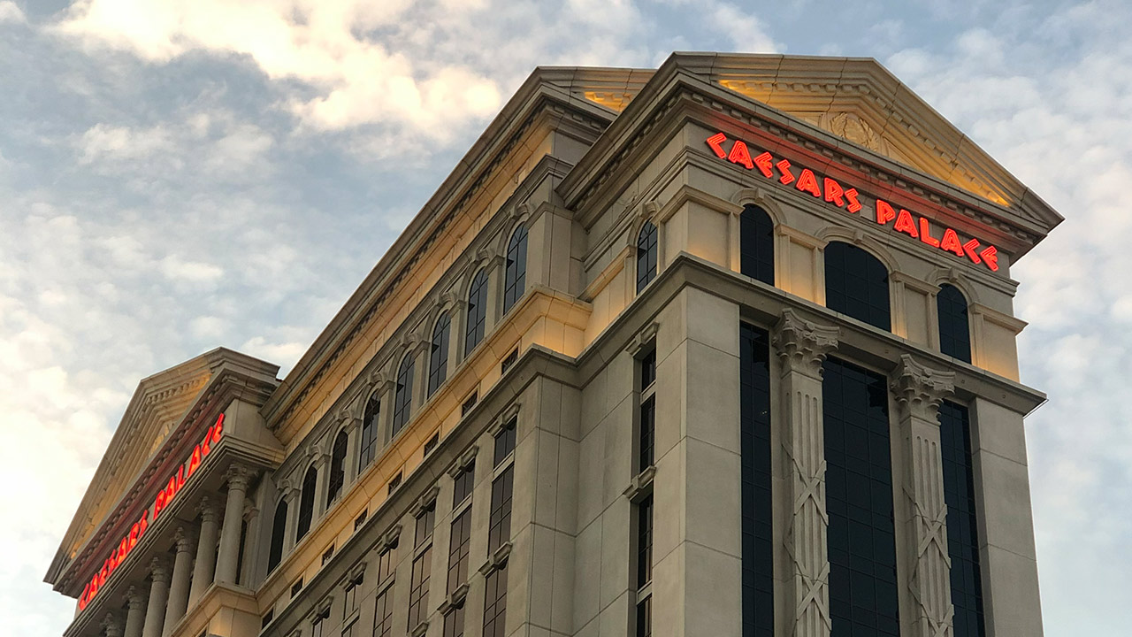 Caesars, palace, sema, bil