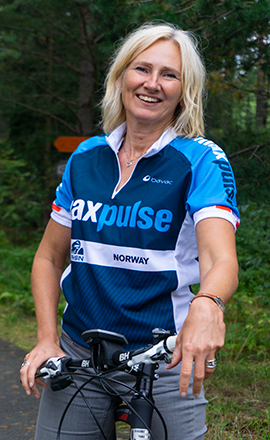 Torunn Larsen, maxpulse, sykkelreiser, skireiser, skirenn, sykkelritt